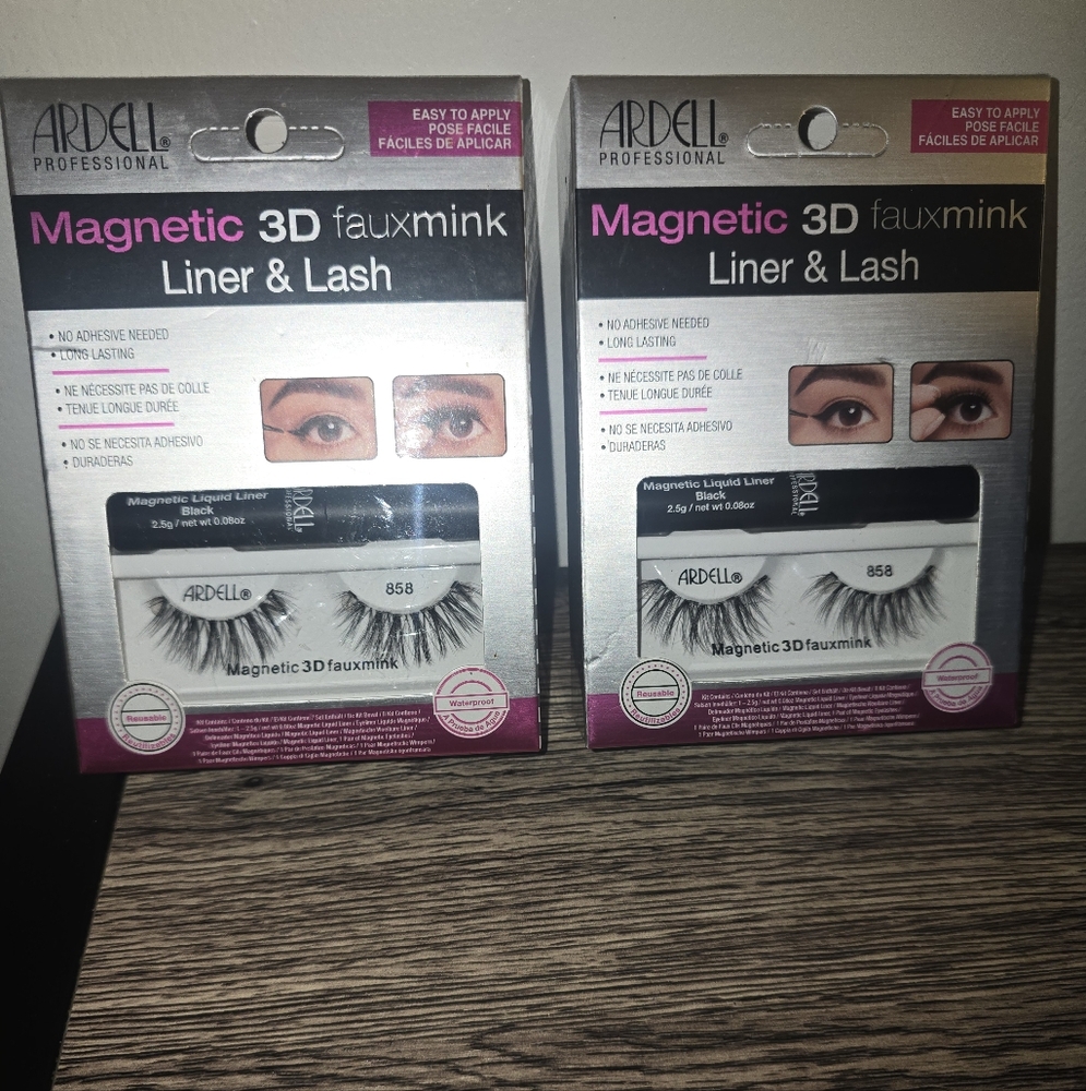 Ardell Magnetic 3D Faux Mink Liner & Lash Set - Black